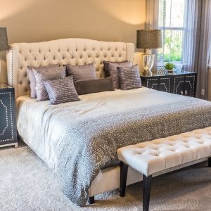 Imperial Royal Upholstered King Size Bed Cot