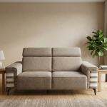 Mysa Designer Sofa with Adjustable Headrest